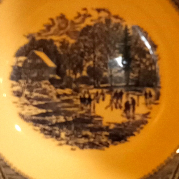 VTG- Currier & Ives by Royal Early Winter- 3 Bowl Bundle - Picture 3 of 11